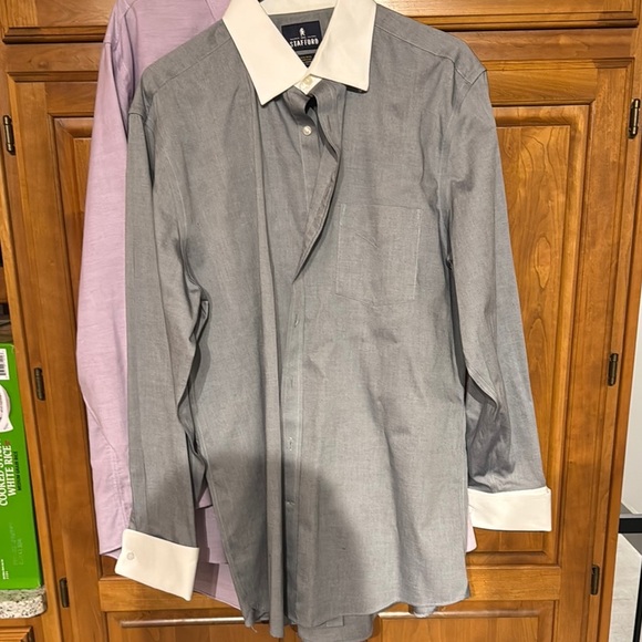 3 Stafford Dress Shirts - Picture 5 of 11